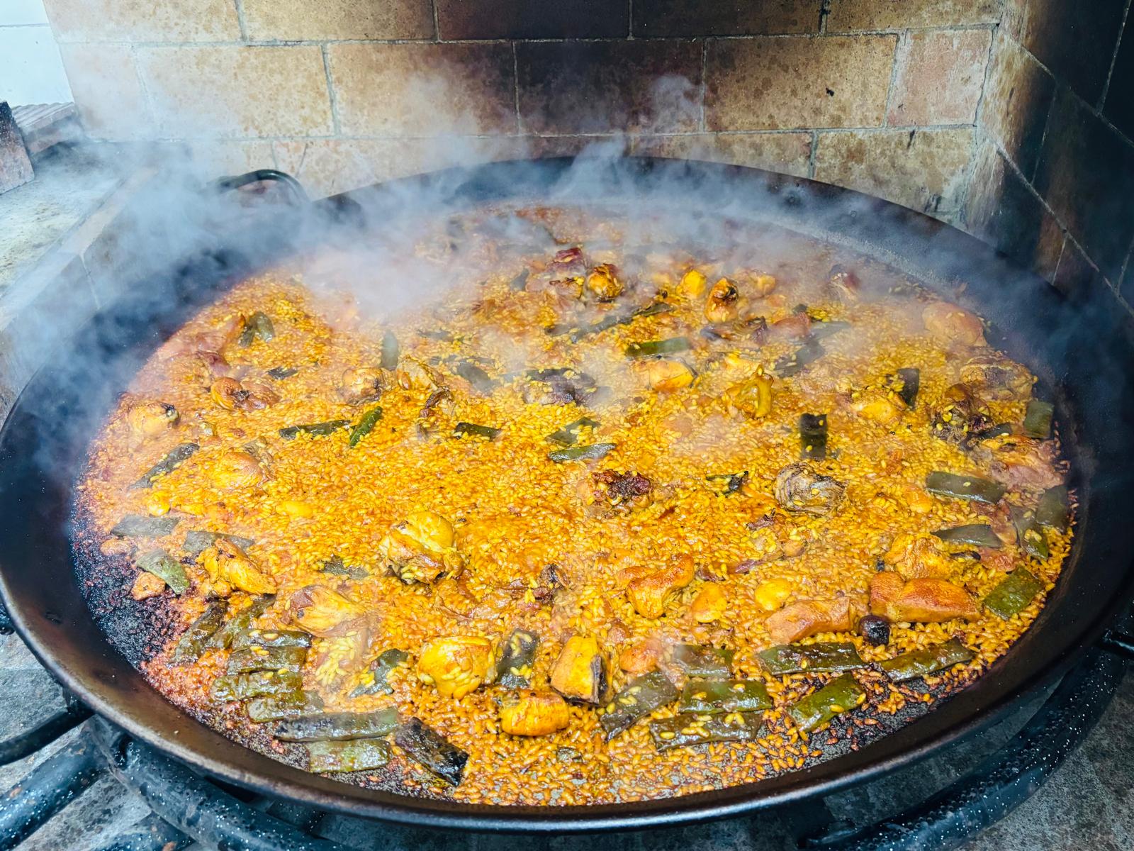 Paellas gigantes para eventos deportivos Castellón