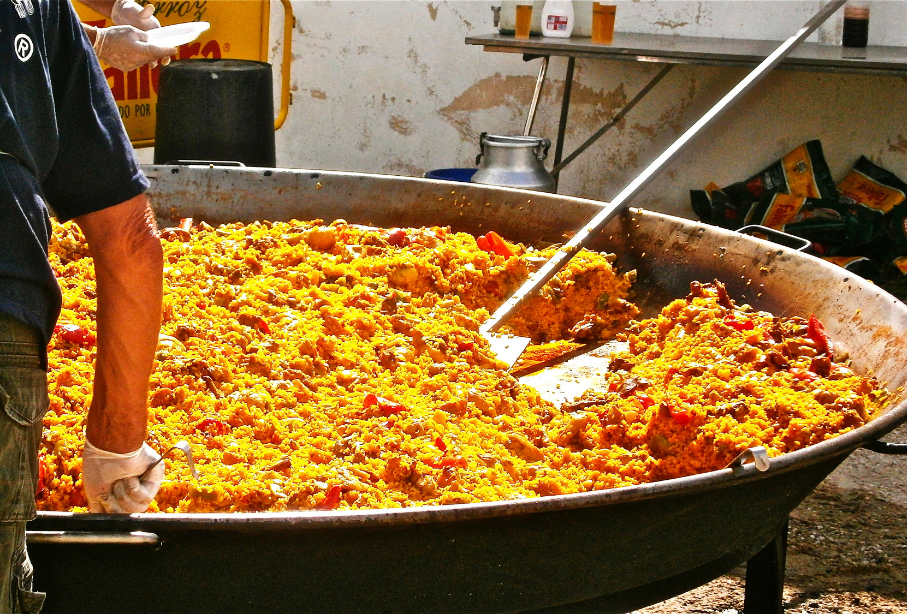 Paella gigante para bodas Valencia